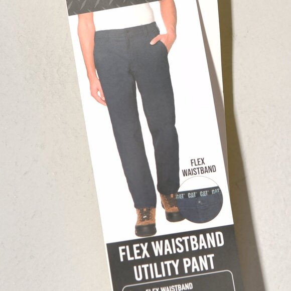 CAT men Flex Waistband utility work pant - Picture 9 of 9